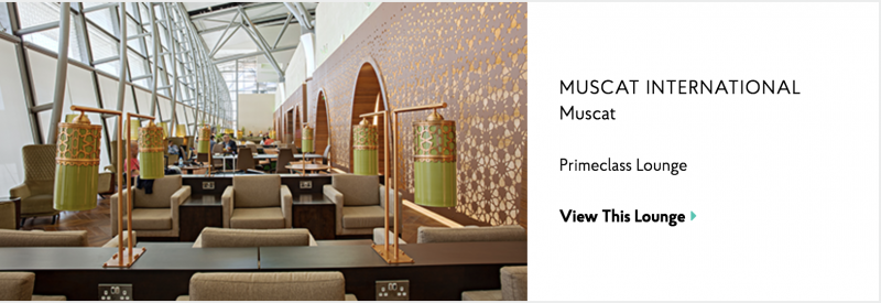 Muscat Priority Pass Lounge