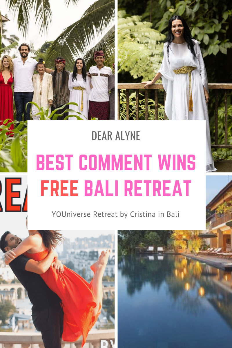 Win a free retreat to Bali with only a comment